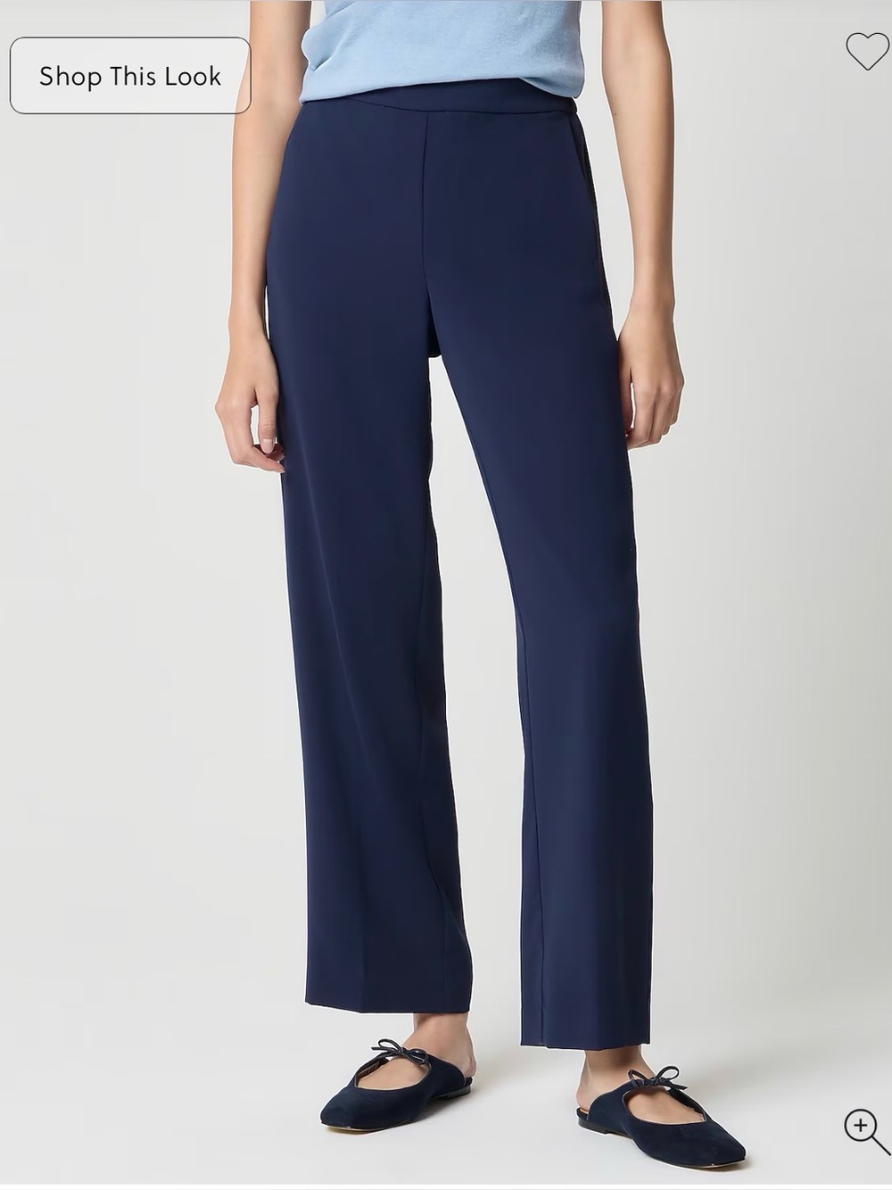 J. Crew Jamie wide-leg pant